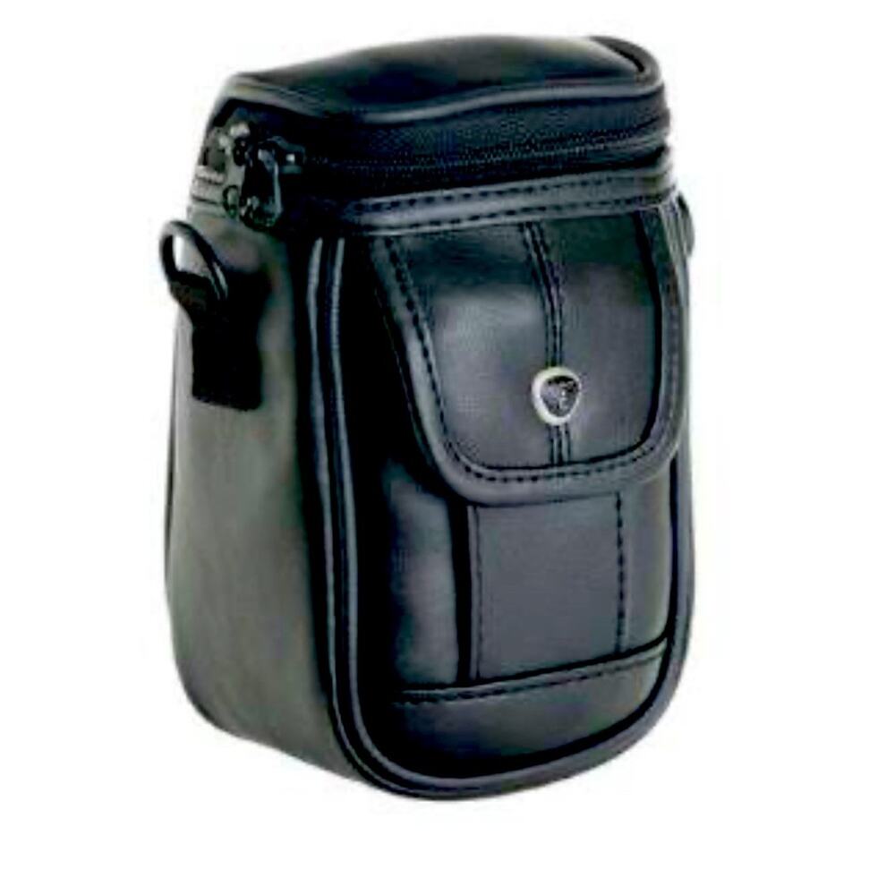 Nikon Icon Black Faux Leather Camera Case